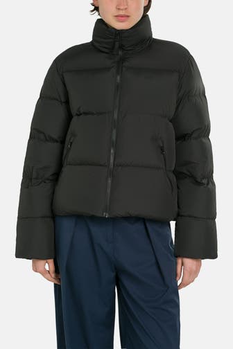 LACOSTE Steppjacke schwarz