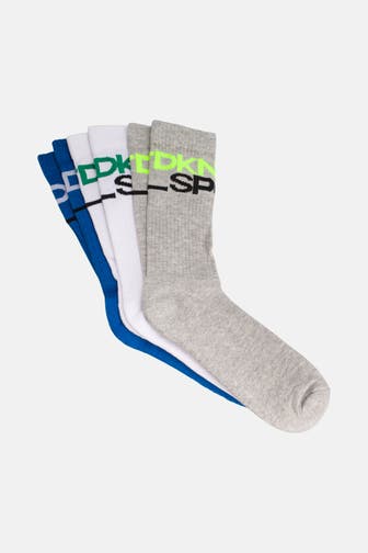 DKNY 3er-Pack Strümpfe 'Wheeler' mehrfarbig