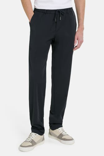 HECHTER Paris Stoffhose schwarzblau