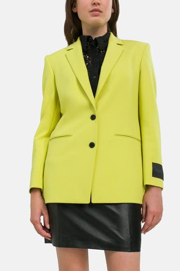 HUGO Blazer 'Aita' neongelb