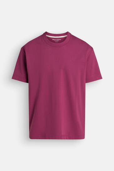 MARC O'POLO T-Shirt dunkelpink