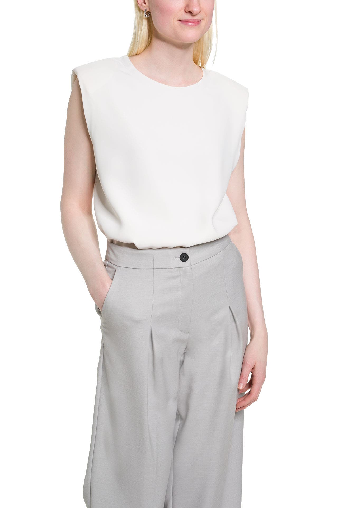 ALLSAINTS Top 'Mika' ecru, Bild 1