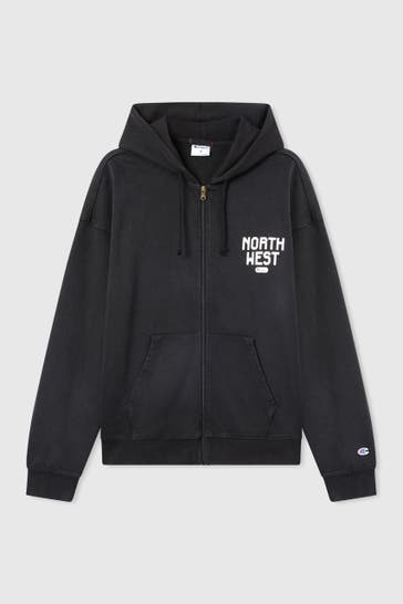 CHAMPION Sweatjacke schwarz