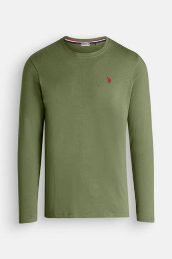 U.S. POLO ASSN. Longsleeve waldgrün