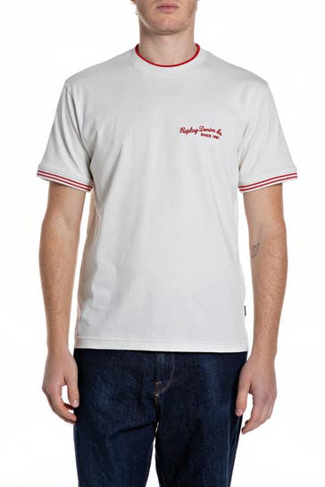 REPLAY T-Shirt offwhite