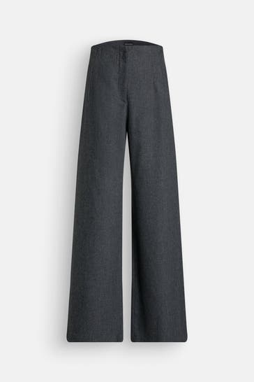 EMPORIO ARMANI Business-Hose dunkelgrau