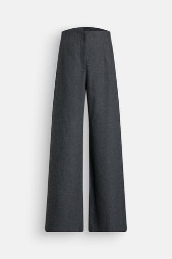 EMPORIO ARMANI Business-Hose dunkelgrau