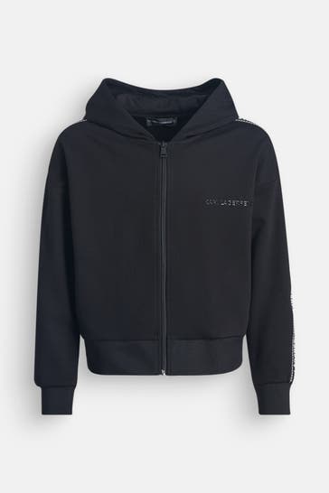 KARL LAGERFELD Sweatjacke schwarz