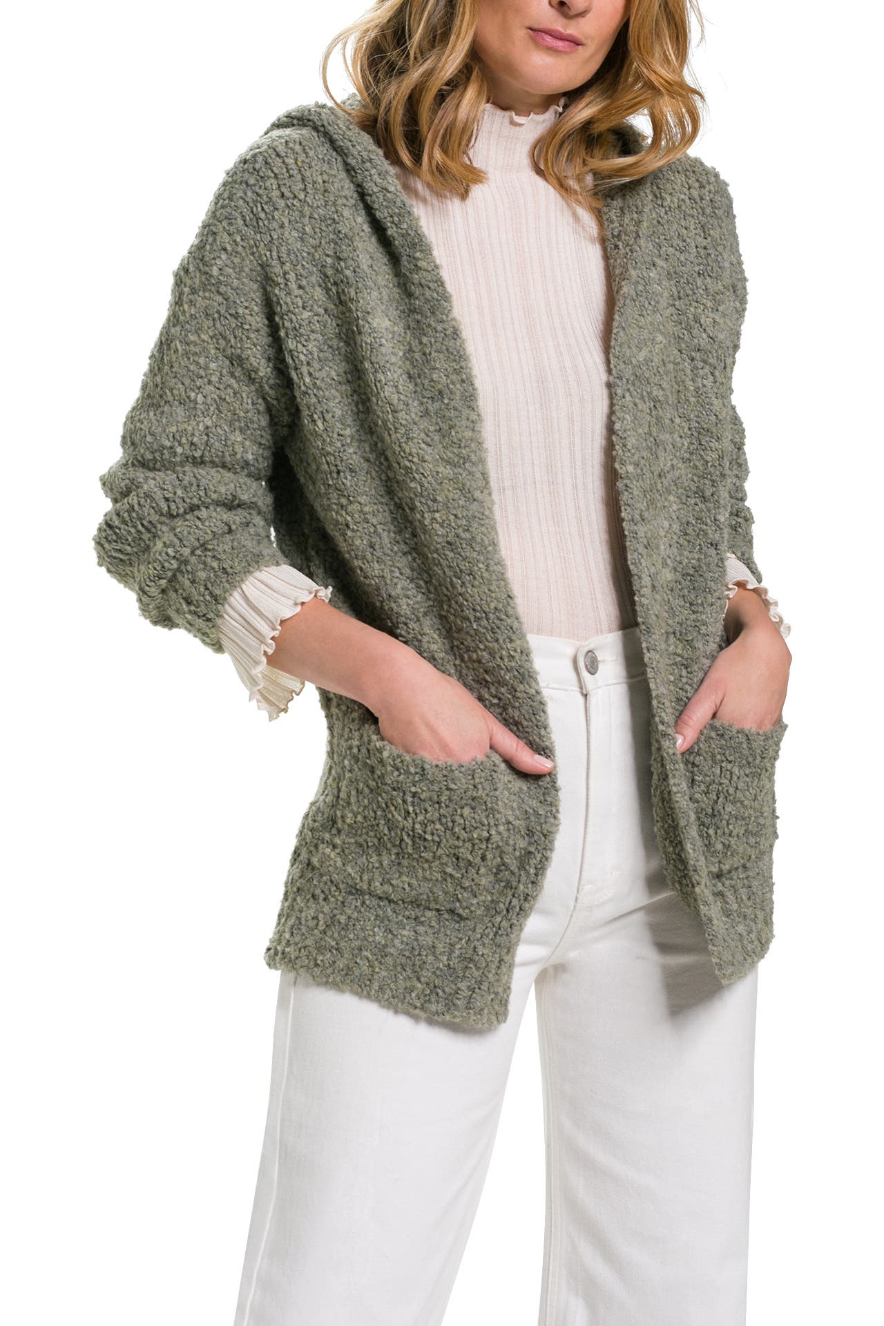 CARTOON Cardigan graugrün, Bild 1
