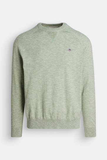 GANT Strickpullover graugrün