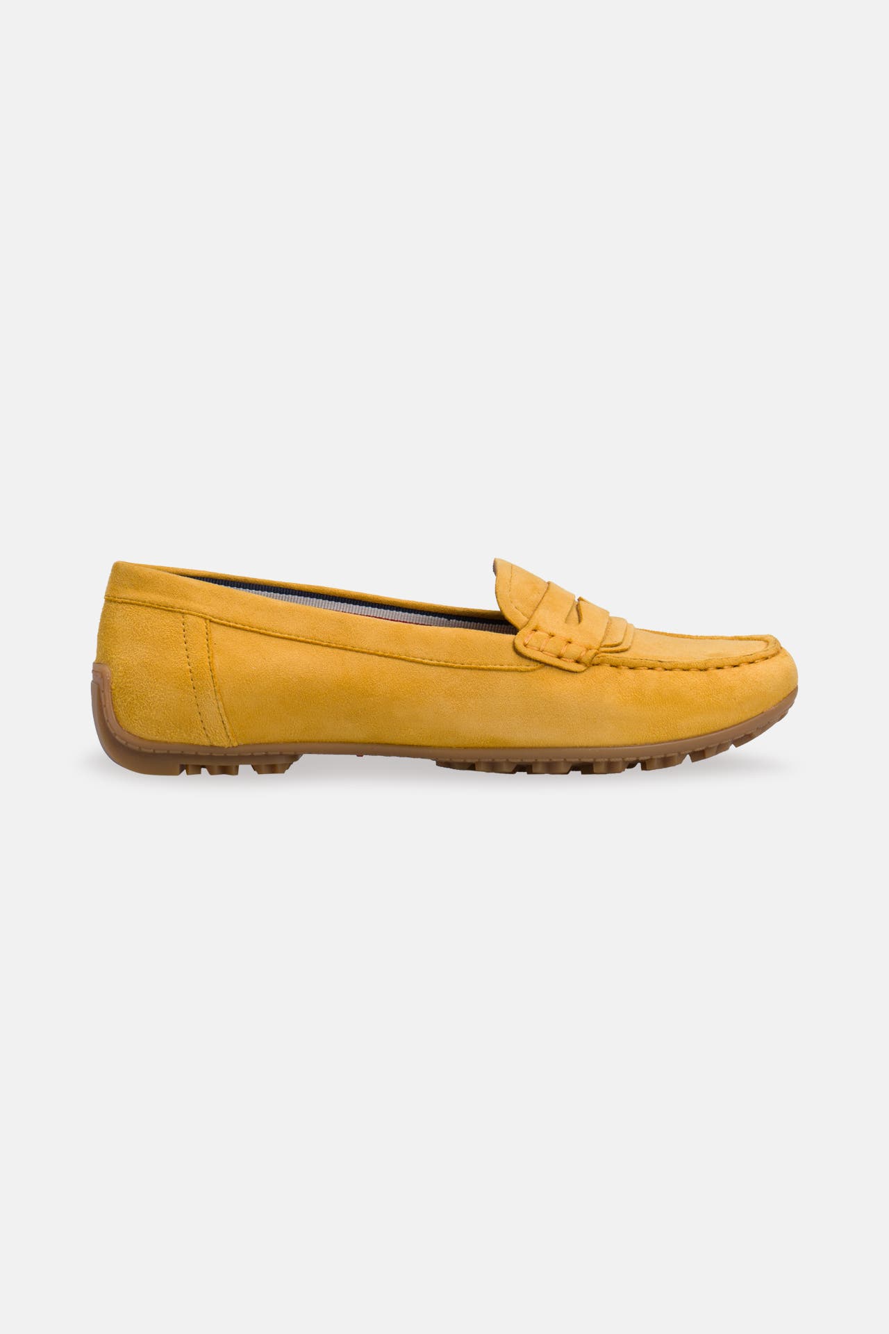 GEOX Leder-Slipper 'Kosmopolis' sonnengelb, Bild 1