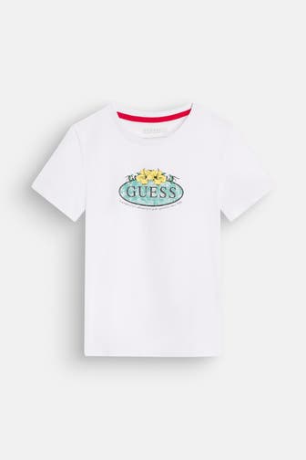 GUESS T-Shirt weiß