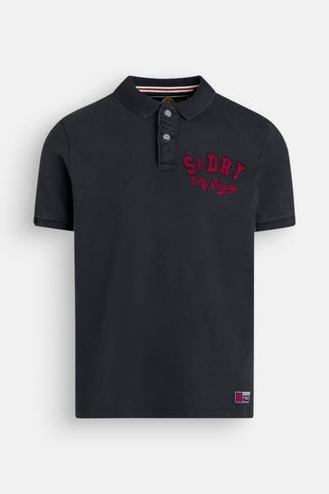 SUPERDRY Polo-Shirt 'Vintage Athletic' nachtblau