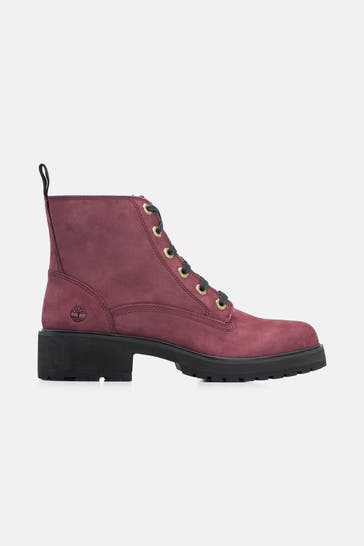 TIMBERLAND Schnürboots 'Carnaby Row' burgunder