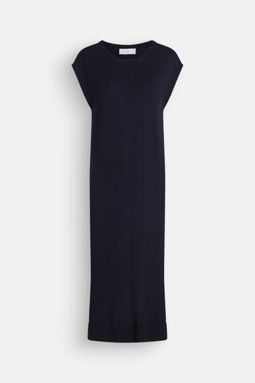 BUGATTI Strickkleid dunkelblau