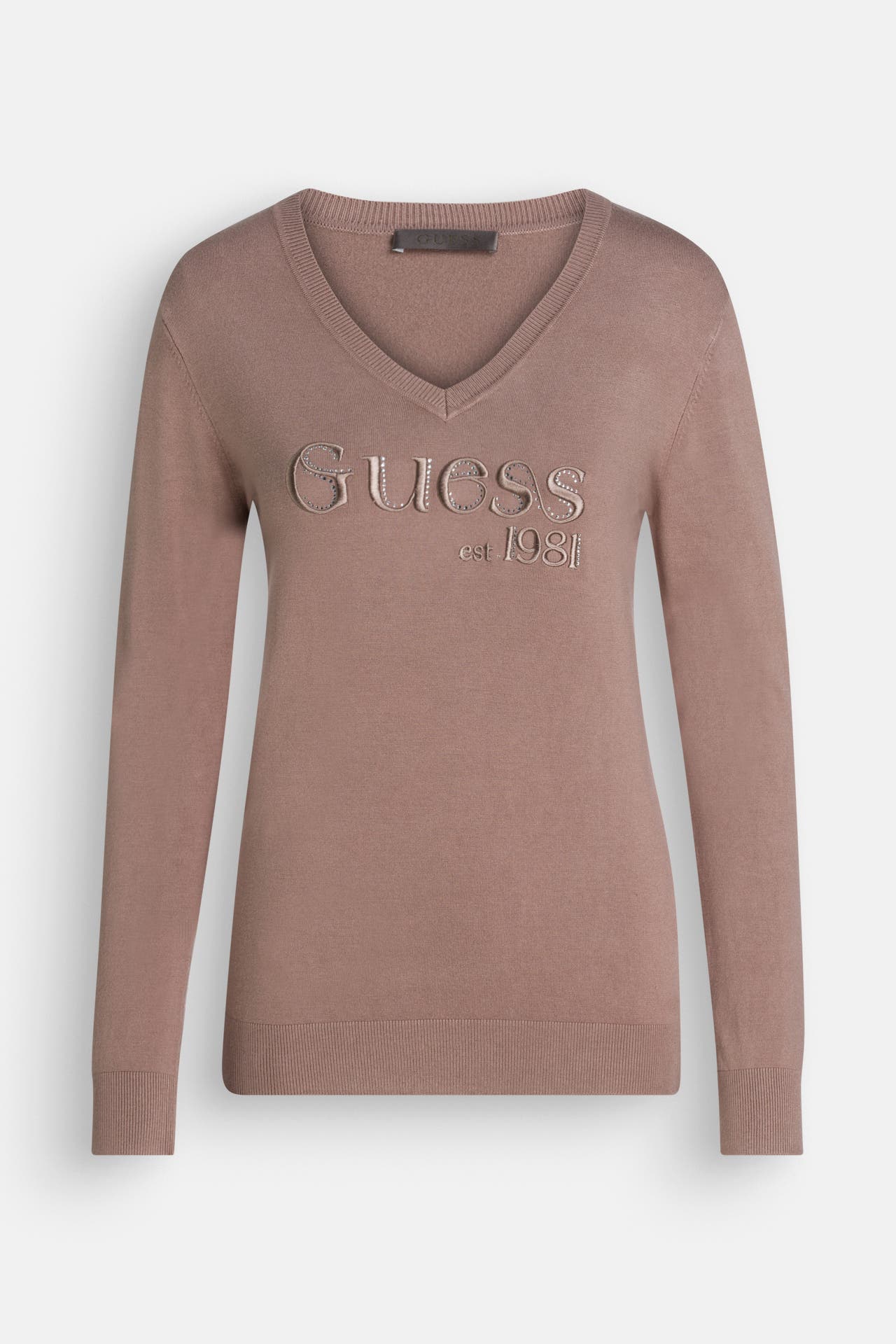 GUESS Strickpullover taupe, Bild 1
