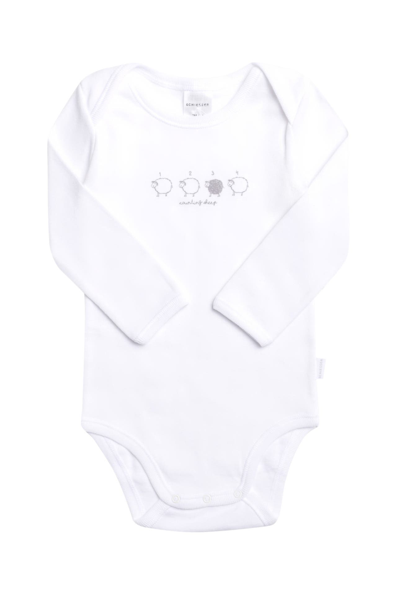 Schiesser Set 3 Pezzi Bimba, Body Manica Corta Con Cigno, Pantaloncini E Cappellino, In Cotone Organico, Regalo Neonata