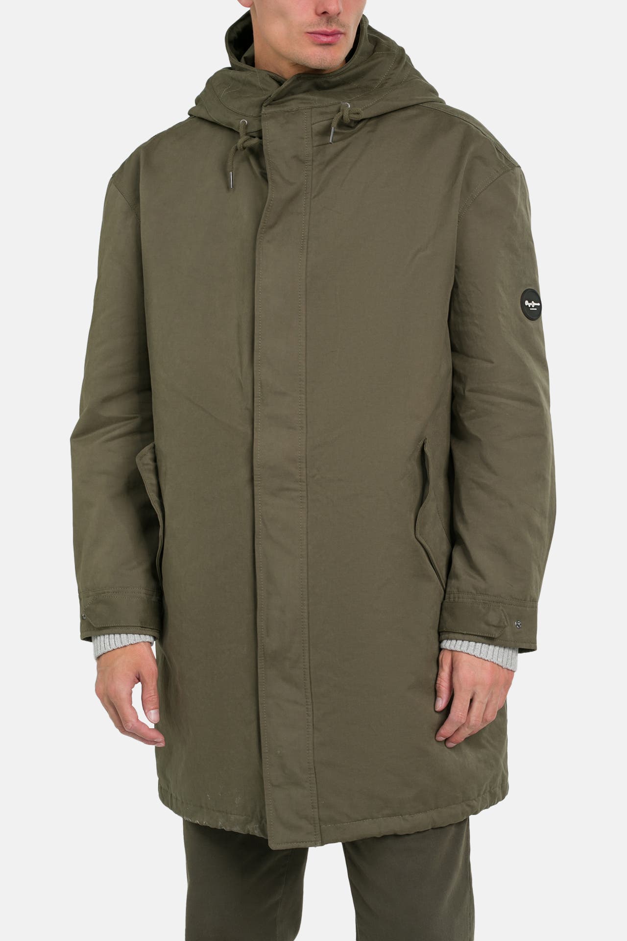 PEPE JEANS Übergangsparka 'Thander' khaki, Bild 1