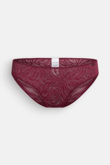 CK UNDERWEAR Slip weinrot