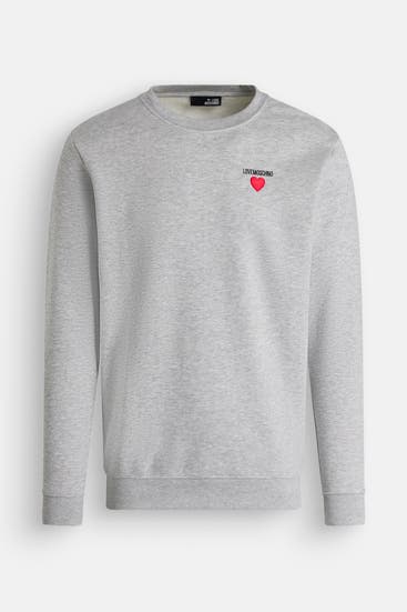 LOVE MOSCHINO - Sweatjacke grau