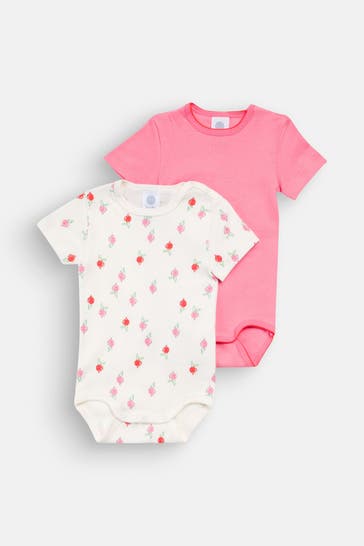 SANETTA 2er-Pack Bodies mehrfarbig