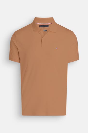 TOMMY HILFIGER Polo-Shirt braun