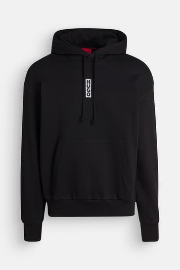 HUGO Hoodie schwarz