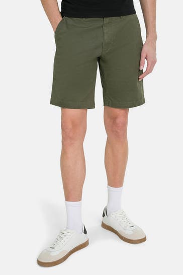 TOMMY HILFIGER Chino-Shorts 'Brooklyn' oliv