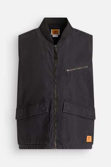 TIMBERLAND Weste schwarz