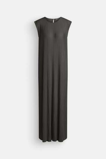 SAMSØE & SAMSØE Maxi-Kleid 'Sauma' oliv