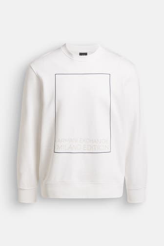 ARMANI EXCHANGE Sweatshirt weiß
