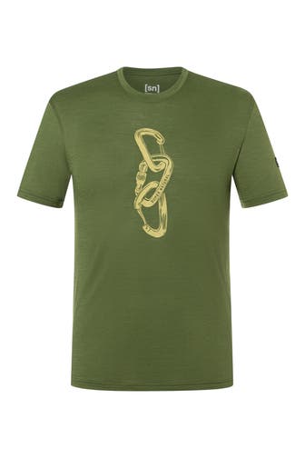 SUPER.NATURAL T-Shirt waldgrün