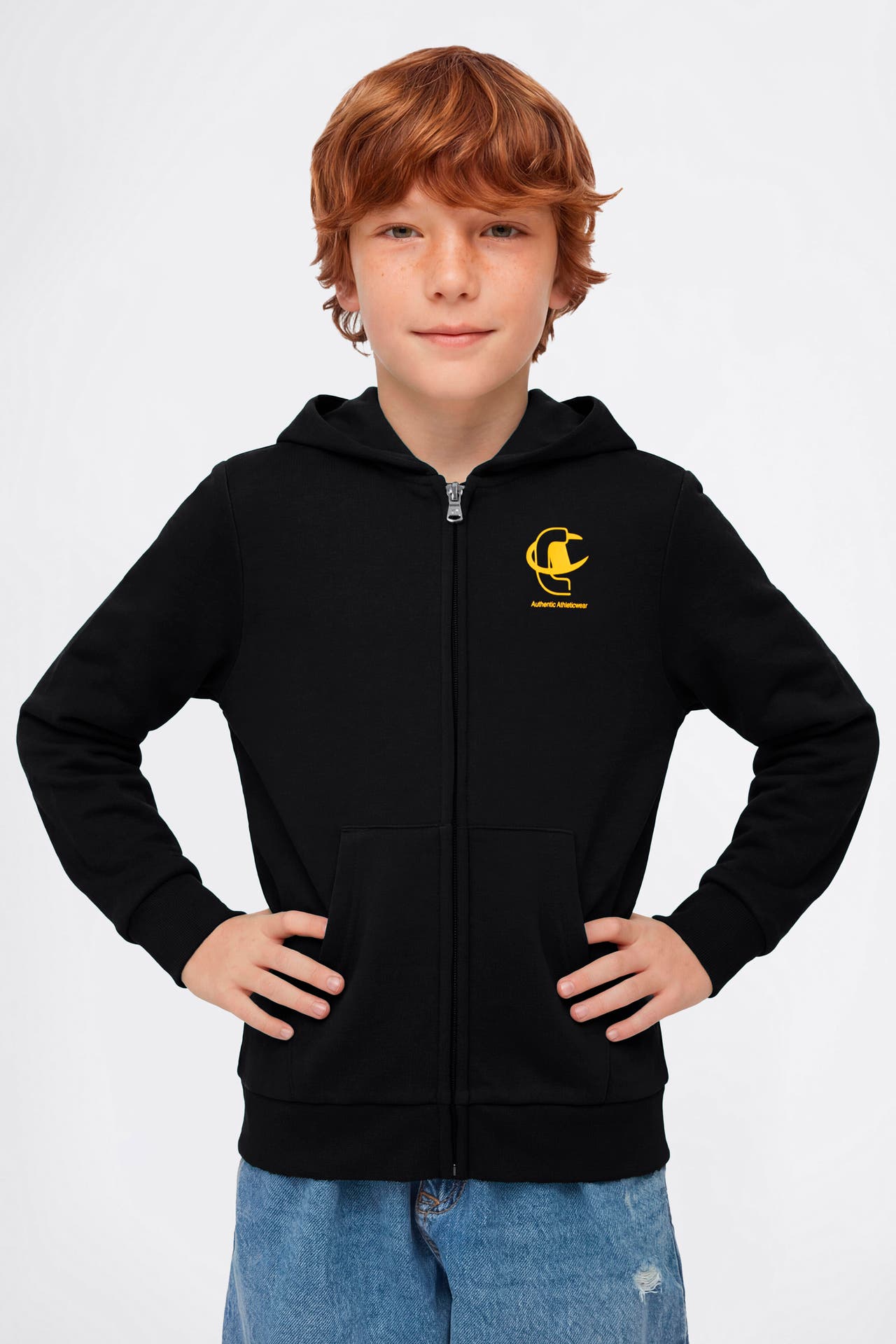 CHAMPION Sweatjacke schwarz, Bild 1