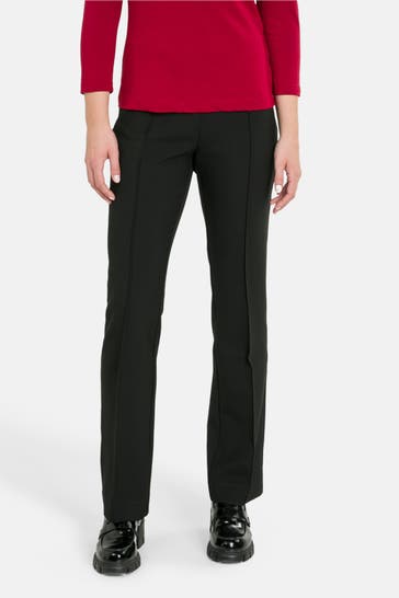 TOMMY HILFIGER Stoffhose schwarz