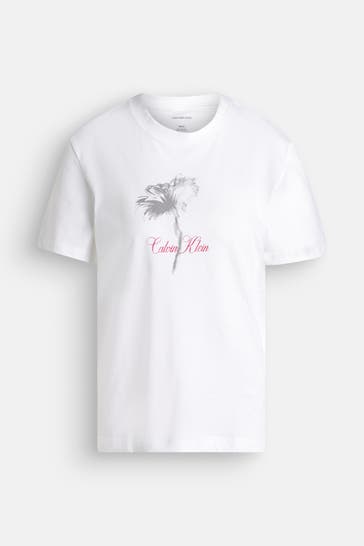 CALVIN KLEIN T-Shirt weiß