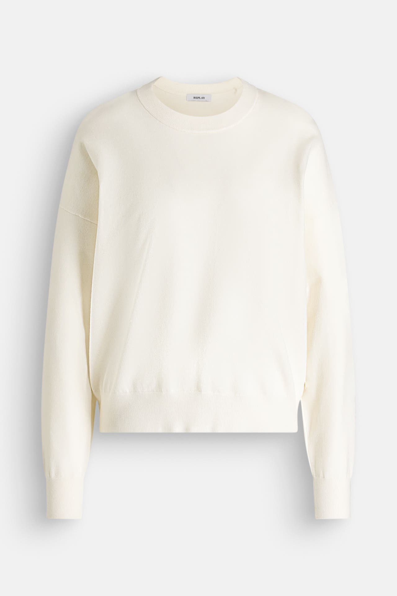 REPLAY Strickpullover ecru, Bild 1