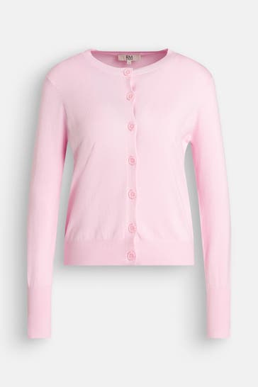RM BY ROSEMUNDE Strickjacke 'Sandra' rosa