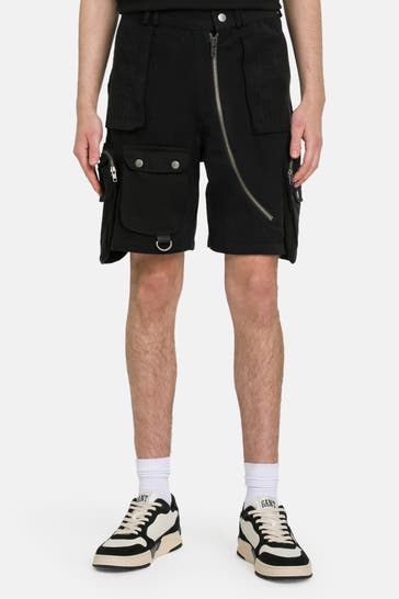 ATELIER DE ROUPA Cargo-Shorts schwarz
