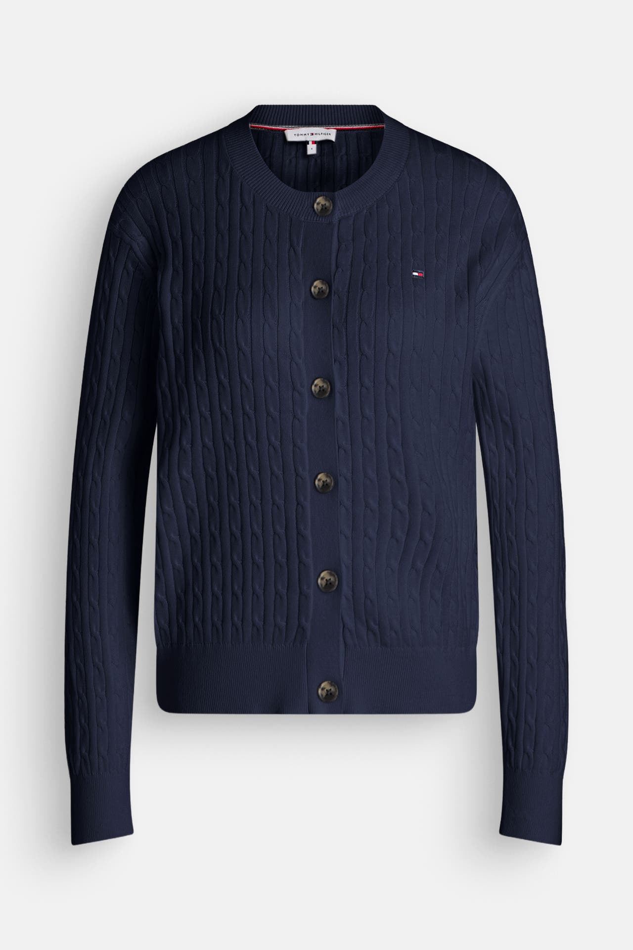 TOMMY HILFIGER Strickjacke nachtblau, Bild 1