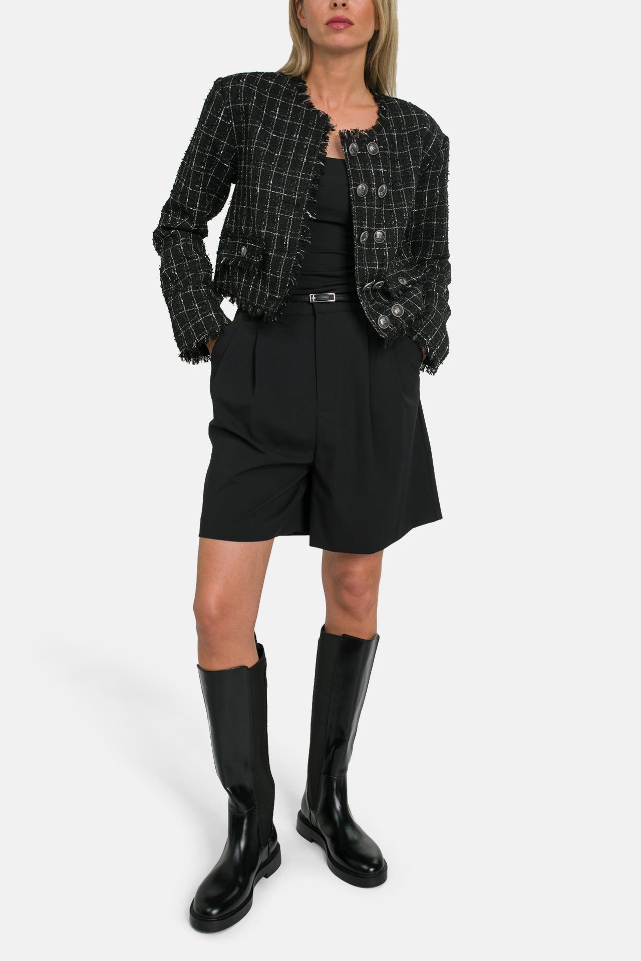 GESTUZ Tweed-Jacke 'Gaelly' gemustert, Bild 1