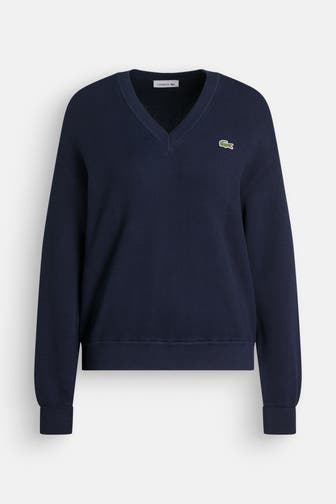 LACOSTE Strickpullover nachtblau