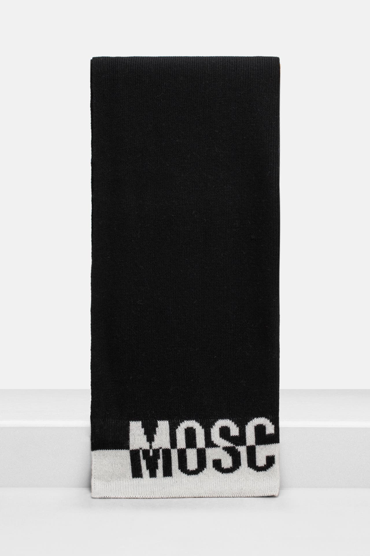 MOSCHINO Wollmix-Schal zweifarbig, Bild 1