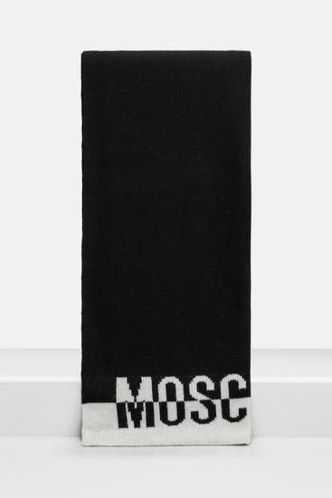 MOSCHINO - Wollmix-Schal zweifarbig