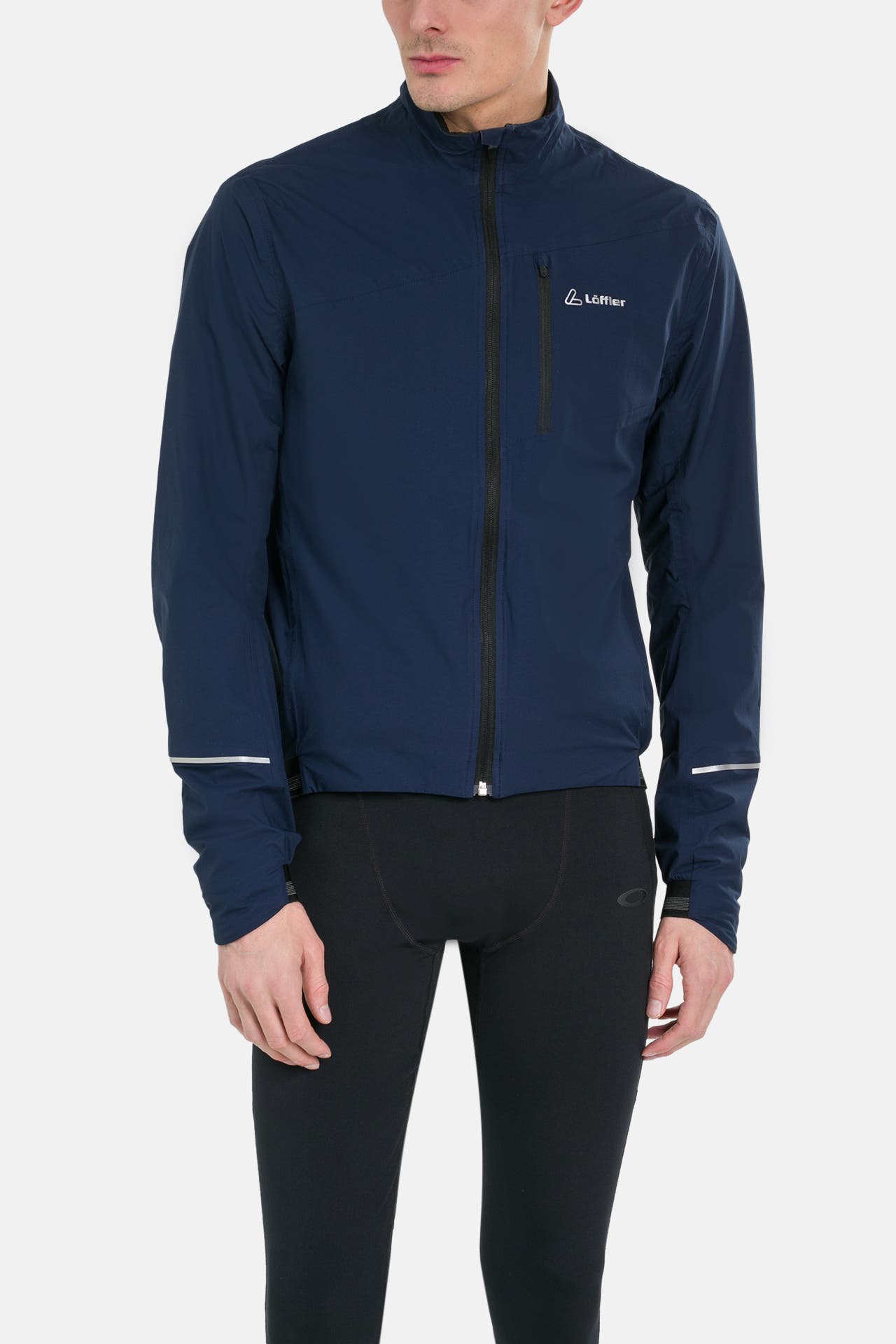 LÖFFLER Fahrradjacke dunkelblau, Bild 1