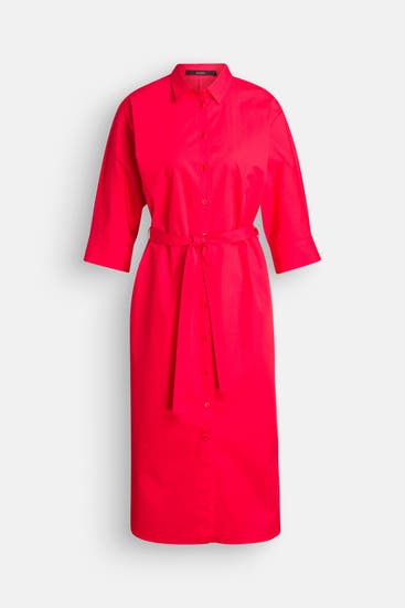 WINDSOR. - Blusenkleid signalrot