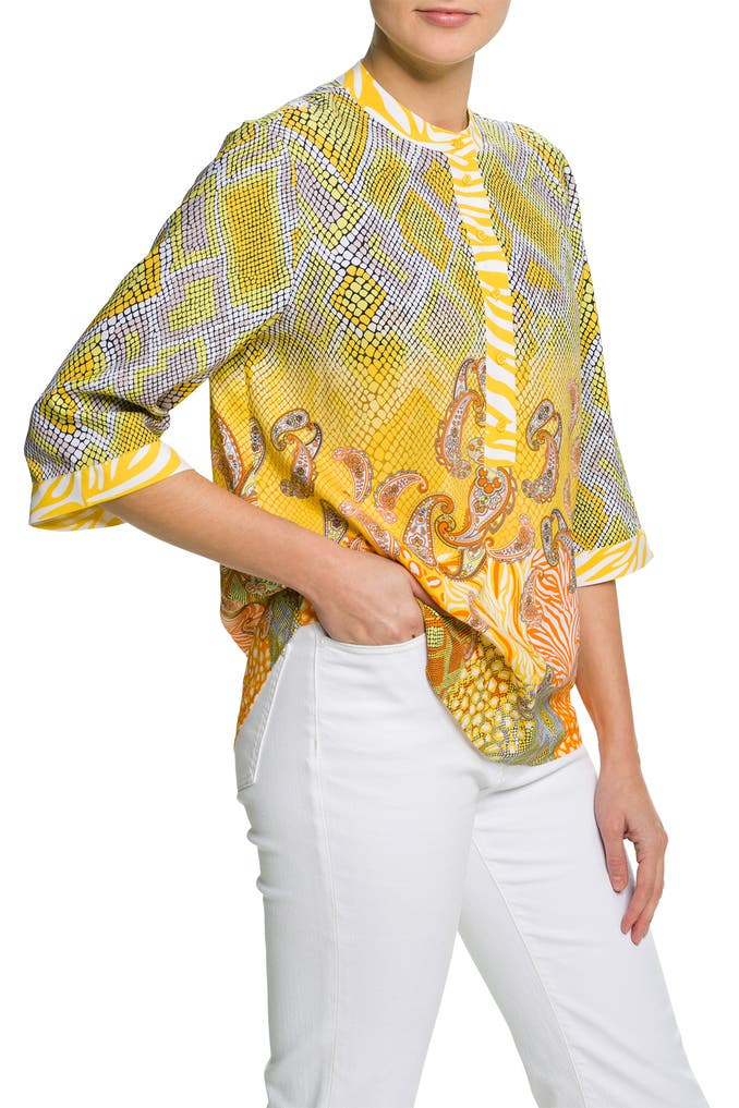 HERZENSANGELEGENHEIT Casual-Bluse gemustert » günstig online  