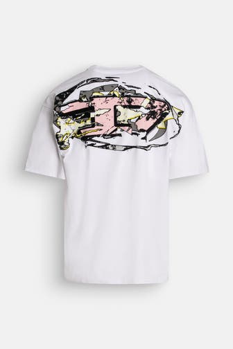 DIESEL T-Shirt weiß