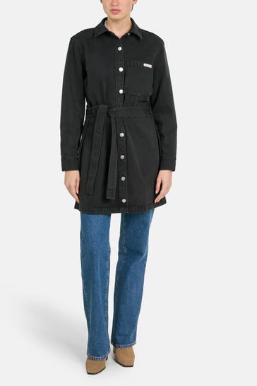 CALVIN KLEIN Casual-Kleid schwarz