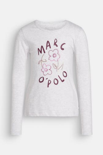 MARC O'POLO Longsleeve hellgrau