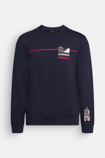NAPAPIJRI Sweatshirt 'Glatt' marine